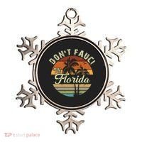 Don't Fauci My Florida Retro Palm Trees Ornament thumb 0