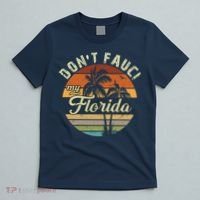 Don't Fauci My Florida Retro Palm Trees T-Shirt thumb 5