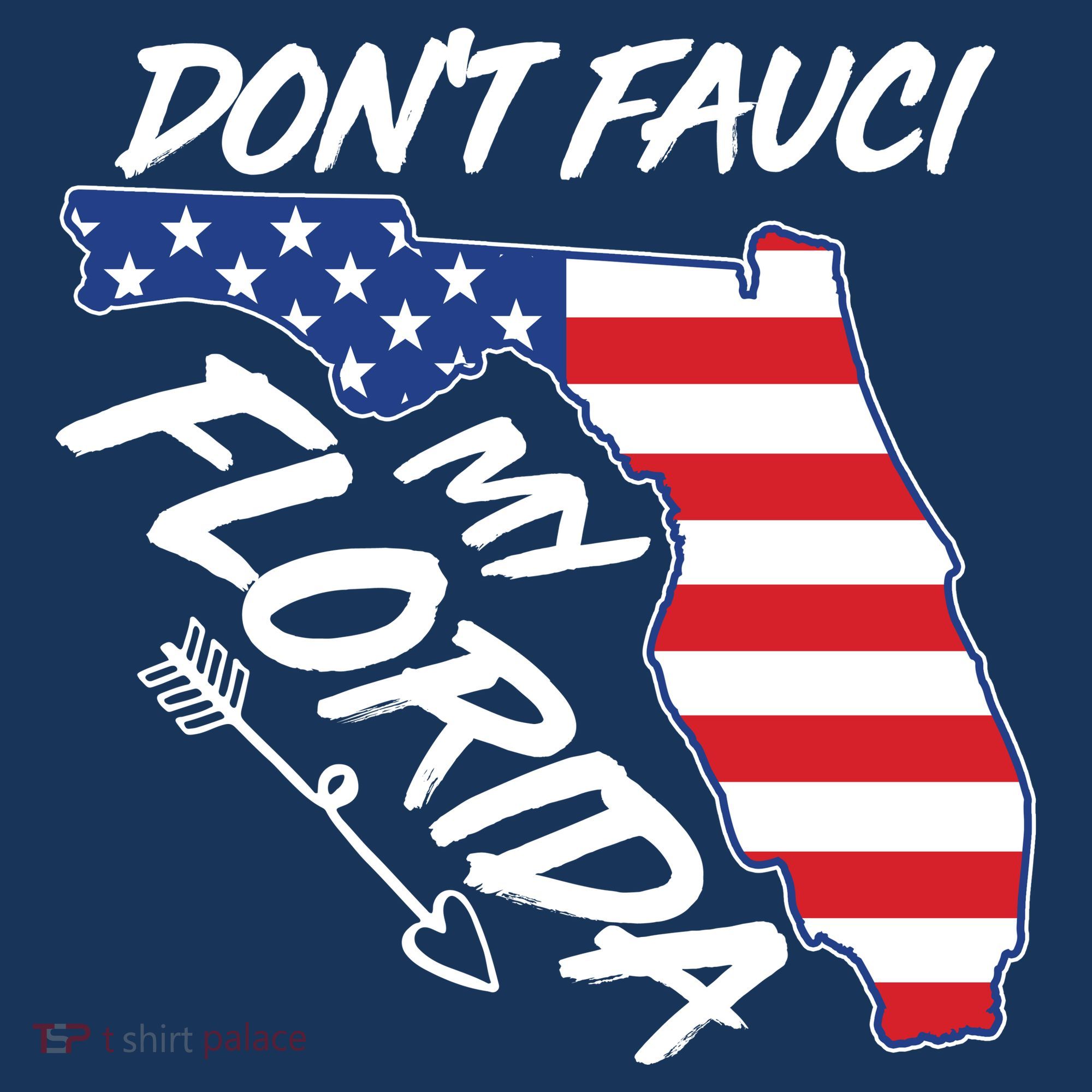 Don't Fauci My Florida USA American Flag State Hoodie