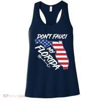 Don't Fauci My Florida USA American Flag State Women's Tank Top thumb 0