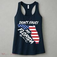 Don't Fauci My Florida USA American Flag State Women's Tank Top thumb 3