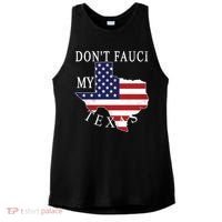 Don't Fauci My Texas Ladies PosiCharge Tri-Blend Wicking Tank thumb 0