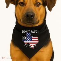 Don't Fauci My Texas USA-Made Doggie Bandana thumb 1