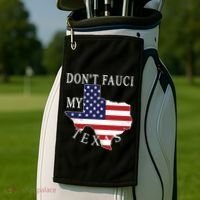 Don't Fauci My Texas Golf Towel thumb 2