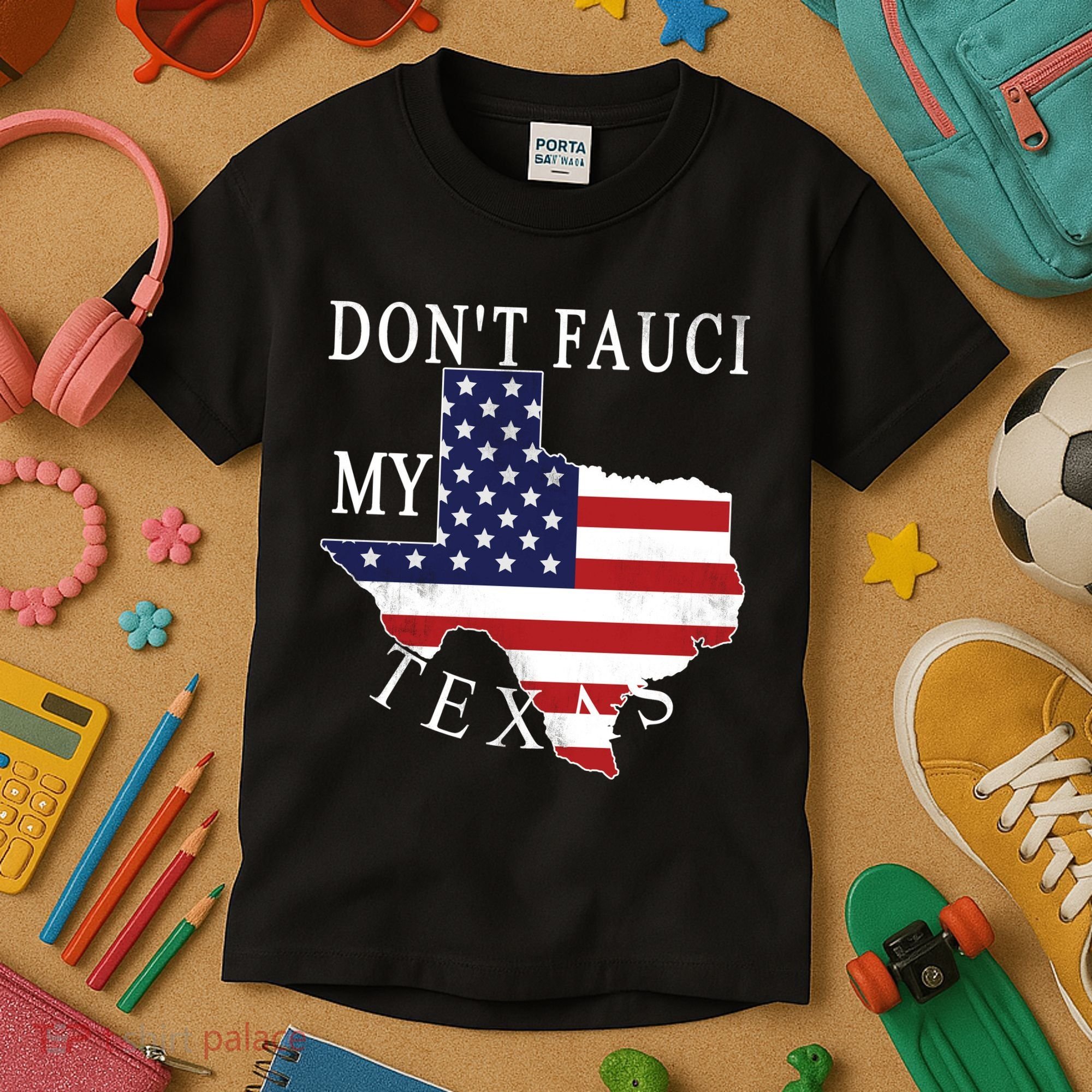 Don't Fauci My Texas Kids T-Shirt