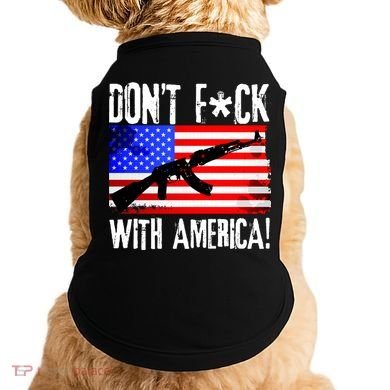 Don't F*ck With America! Doggie Tank