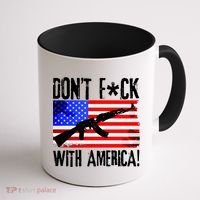 Don't F*ck With America! Coffee Mug thumb 1
