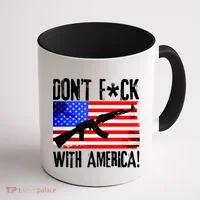 Don't F*ck With America! Coffee Mug thumb 1
