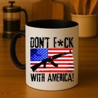 Don't F*ck With America! Coffee Mug thumb 4