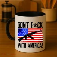Don't F*ck With America! Coffee Mug thumb 4