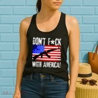 Don't F*ck With America! Women's Tank Top thumb 2