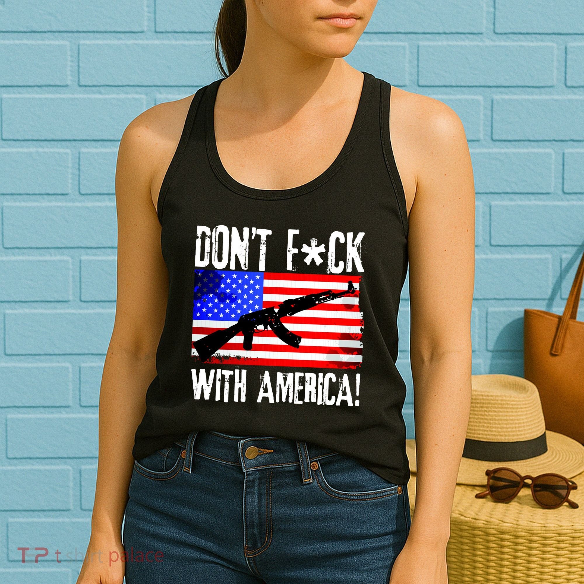 Don't F*ck With America! Women's Tank Top