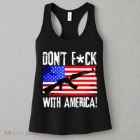 Don't F*ck With America! Women's Tank Top thumb 3