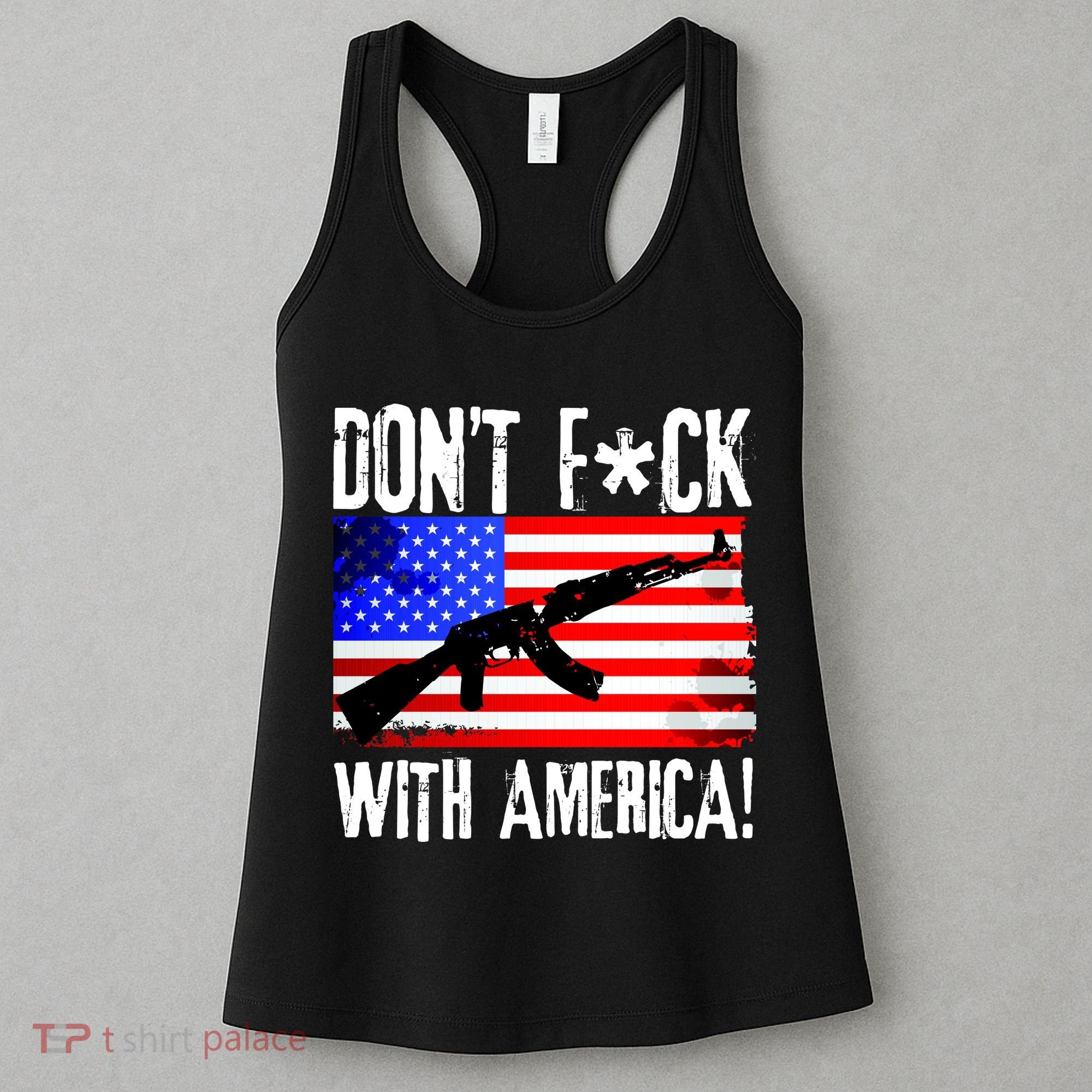 Don't F*ck With America! Women's Tank Top