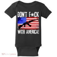 Don't F*ck With America! Baby Bodysuit thumb 0