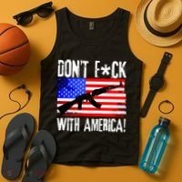 Don't F*ck With America! Tank Top thumb 4