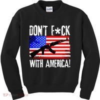 Don't F*ck With America! Kids Sweatshirt thumb 0