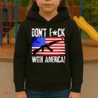 Don't F*ck With America! Kids Hoodie thumb 3