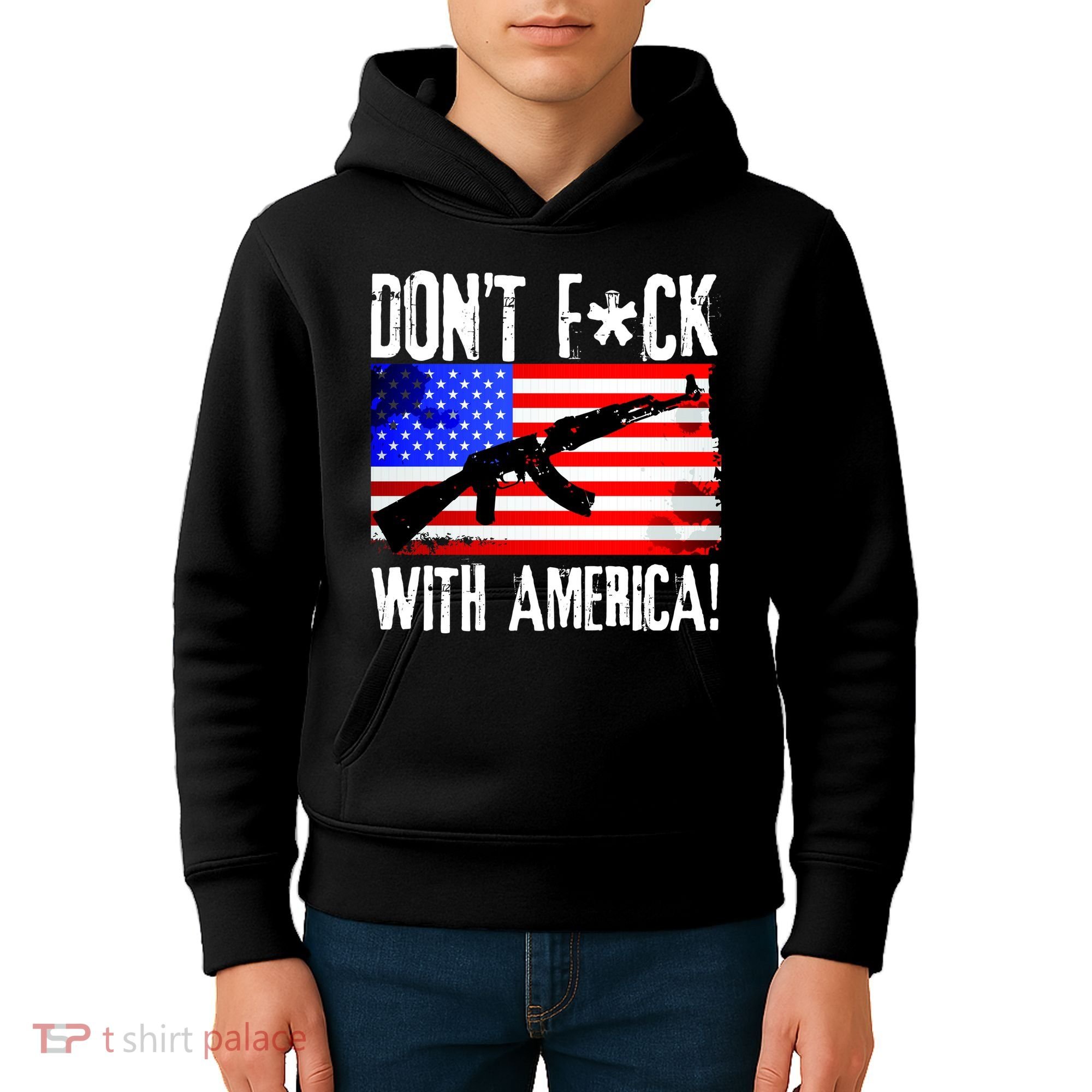 Don't F*ck With America! Kids Hoodie