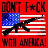 Don't F*ck With America! Santa Hat thumb 1