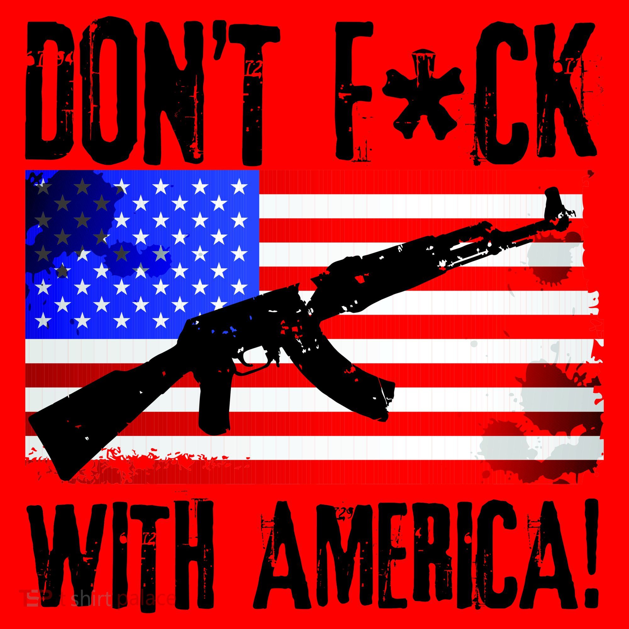 Don't F*ck With America! Santa Hat