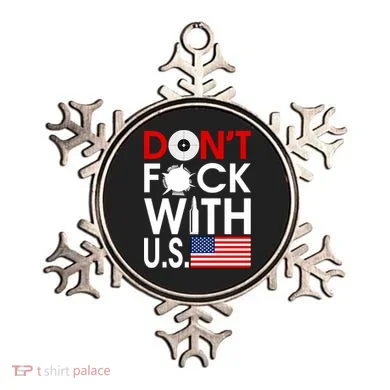 Don't F*ck With US Ornament