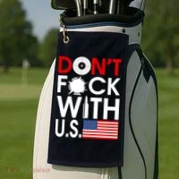 Don't F*ck With US Golf Towel thumb 2