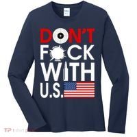 Don't F*ck With US Women's Long Sleeve Shirt thumb 0