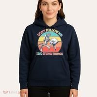 Don't Follow Me I Do Stupid Things Scuba Diver Hoodie thumb 5