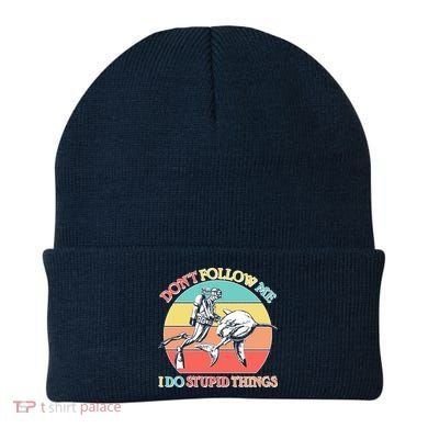 Don't Follow Me I Do Stupid Things Scuba Diver Beanie
