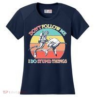 Don't Follow Me I Do Stupid Things Scuba Diver Women's Cooling Performance Crew T-Shirt thumb 0