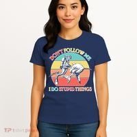 Don't Follow Me I Do Stupid Things Scuba Diver Women's T-Shirt thumb 4
