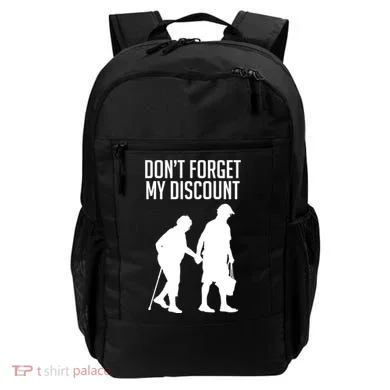 Don't Forget My Discount Backpack