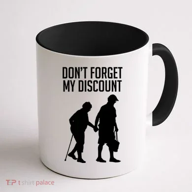Don't Forget My Discount Coffee Mug back