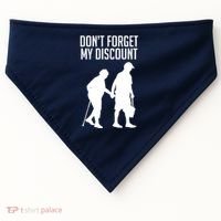 Don't Forget My Discount USA-Made Doggie Bandana thumb 0