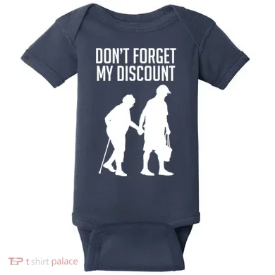 Don't Forget My Discount Baby Bodysuit