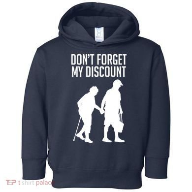 Don't Forget My Discount Toddler Hoodie