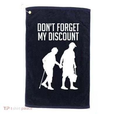 Don't Forget My Discount Golf Towel