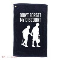 Don't Forget My Discount Golf Towel thumb 0