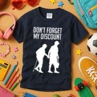 Don't Forget My Discount Kids T-Shirt thumb 3