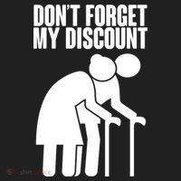 Don't Forget My Senior Citizen Discount Women's Sweatshirt thumb 2