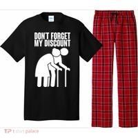 Don't Forget My Senior Citizen Discount Pajama Set thumb 0