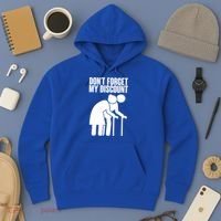 Don't Forget My Senior Citizen Discount Hoodie thumb 3
