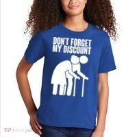 Don't Forget My Senior Citizen Discount Kids T-Shirt thumb 2