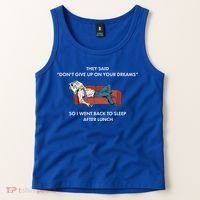 Don't Give Up On Your Dreams Funny Tank Top thumb 2
