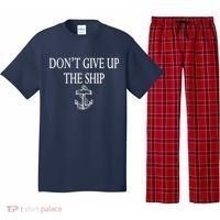 Don't Give Up The Ship Pajama Set thumb 0