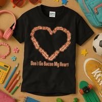 Don't Go Bacon My Heart Kids T-Shirt thumb 3