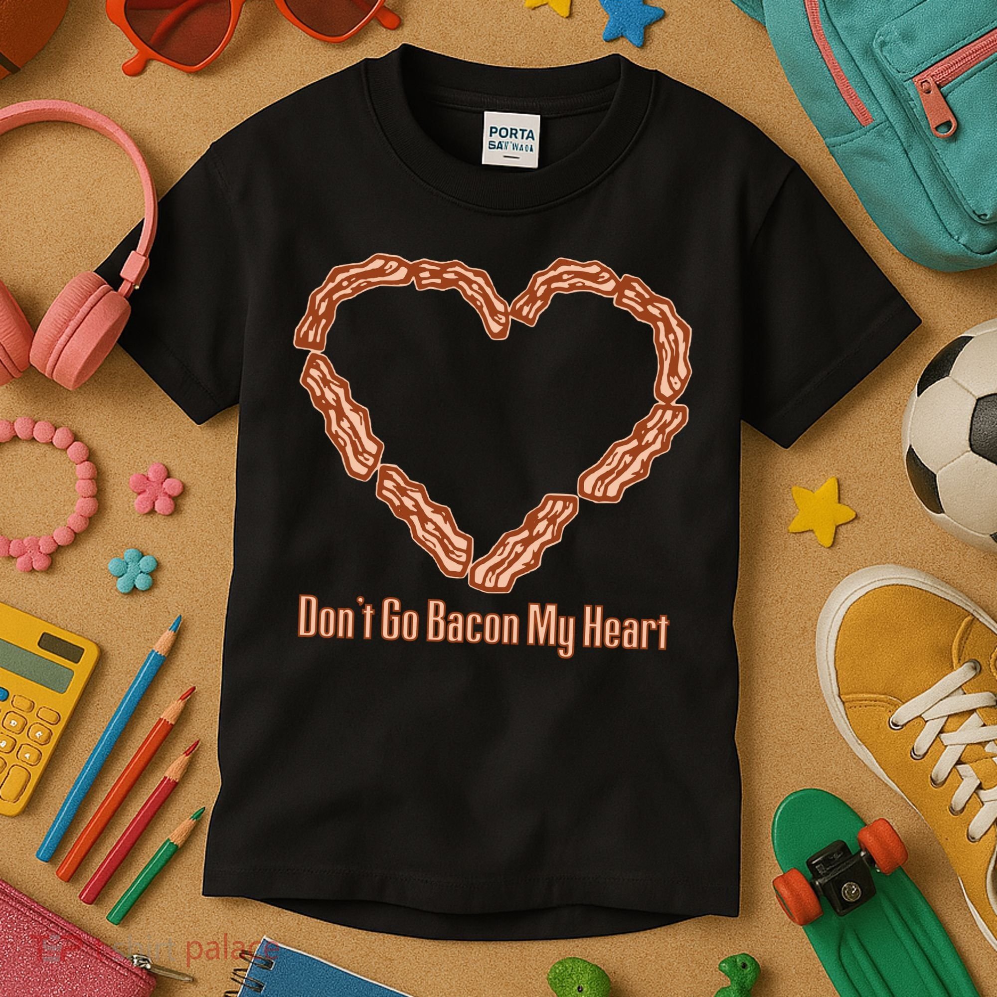 Don't Go Bacon My Heart Kids T-Shirt