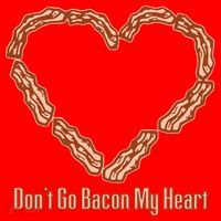 Don't Go Bacon My Heart Santa Hat thumb 1