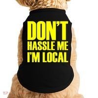 Don't Hassle Me I'm Local Funny Spring Break Beach Surfing Doggie Tank thumb 0